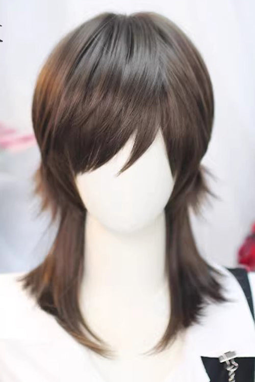 Stylish Japanese Androgynous Short Ouji Lolita Wig 2 Colors