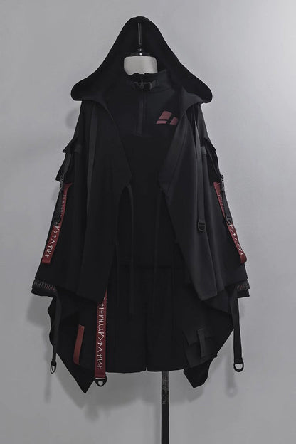 Black Unmarked Blade Gothic Handsome Ouji Lolita Shorts