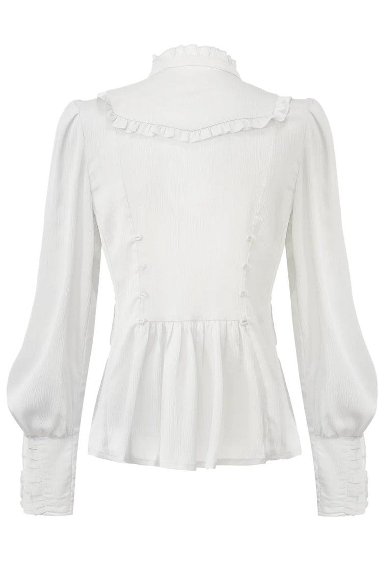 [The Rabbit’s Invitation] Long Sleeves Ruffled Classic Vintage Elegant Prince Palace Ouji Lolita Set