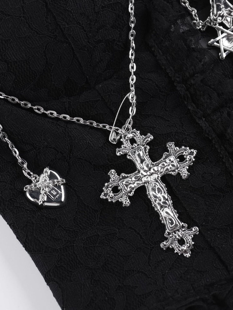 Cross Chain Crop Top