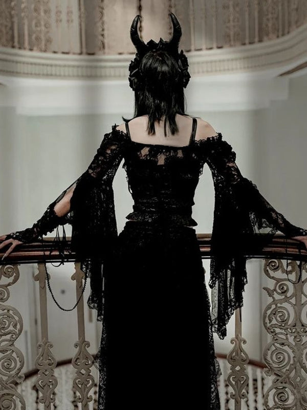 Lace Bell Sleeve Bolero