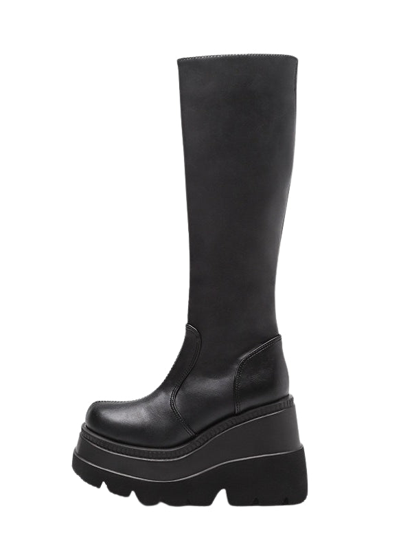 Layla Knee High Platform Boots
