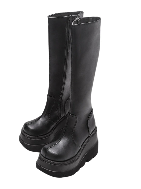 Layla Knee High Platform Boots