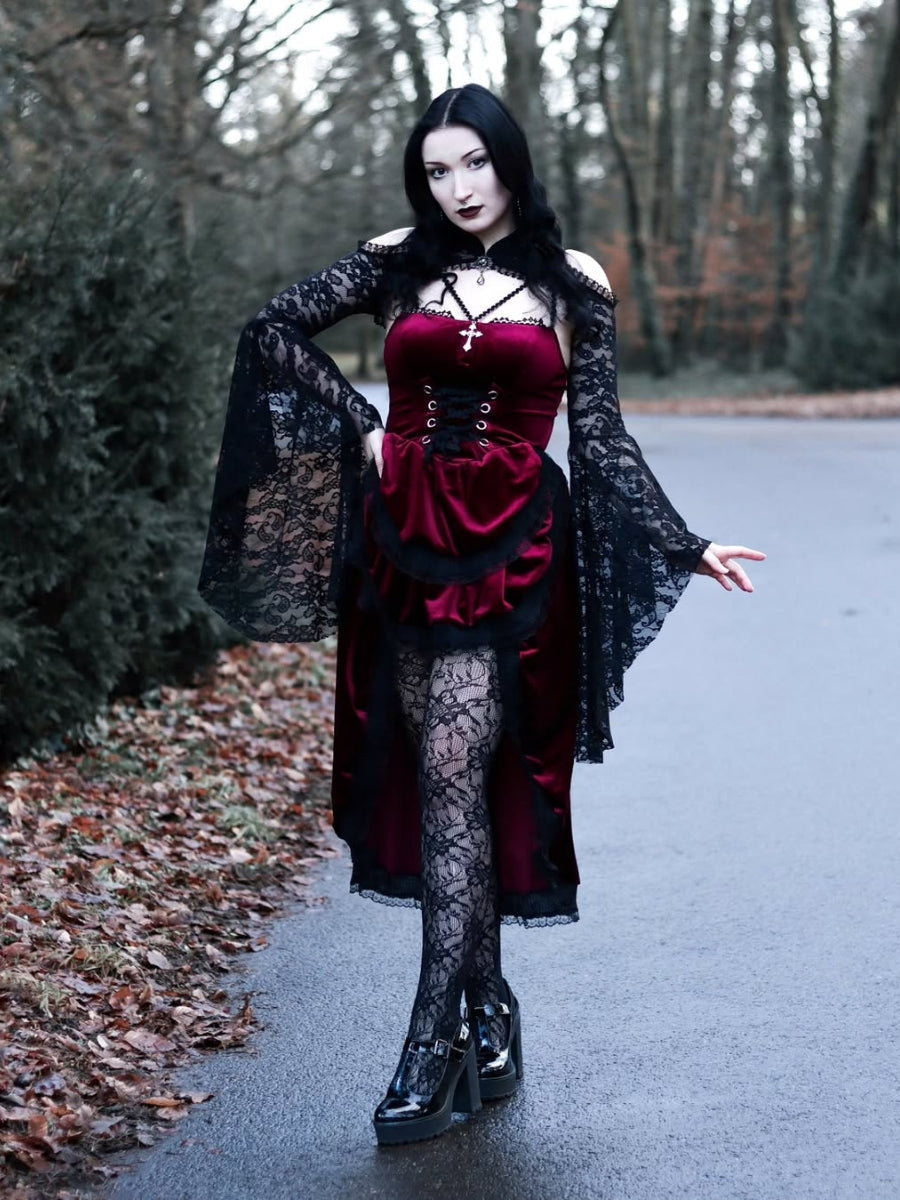 Vampire High-Low Dress