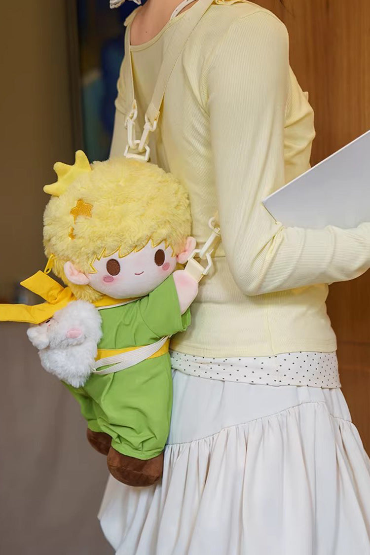 Green [The Little Prince] Cute Plush Toy Sweet Lolita Lying-Down Backpack