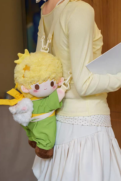 Green [The Little Prince] Cute Plush Toy Sweet Lolita Lying-Down Backpack