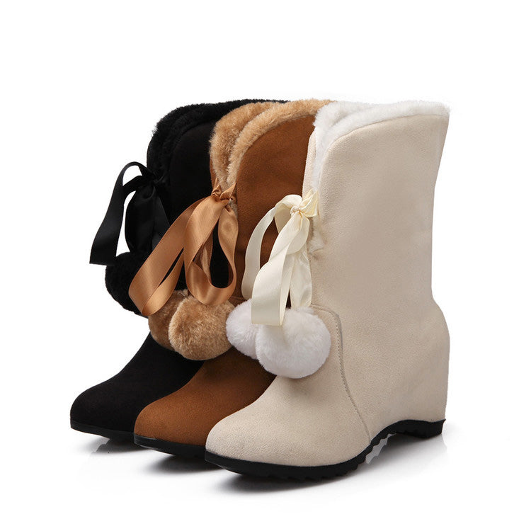 Cute Loli Furball Sweet Lolita Boots 3 Colors