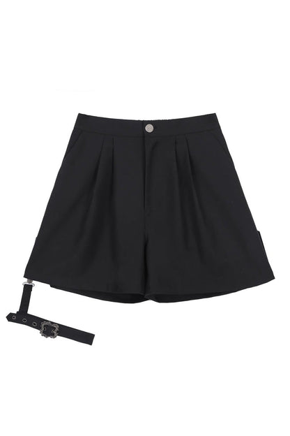Black [Little Detective] Ouji Prince Handsome Lolita Shorts