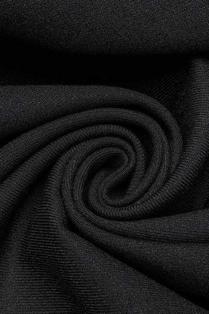 Black Stand Collar Long Sleeves Embroidery Men's Gothic Frog Witchy Coat