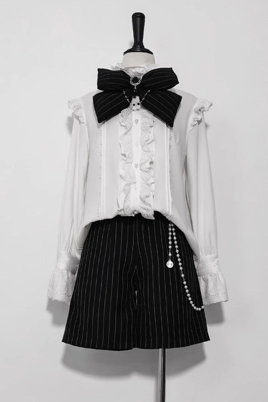 White Rabbit Theater Jacquard Version Ouji Lolita Shirt
