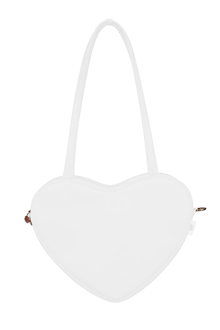 Solid Color Sweet Love Heart Lolita Shoulder Bag 6 Colors