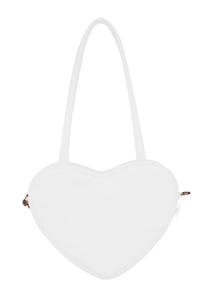 Solid Color Sweet Love Heart Lolita Shoulder Bag 6 Colors