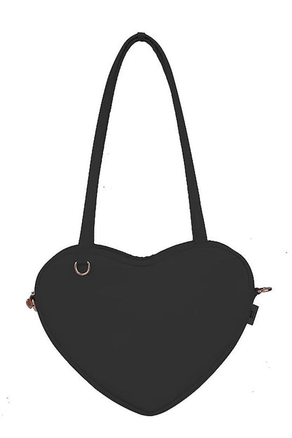 Solid Color Sweet Love Heart Lolita Shoulder Bag 6 Colors
