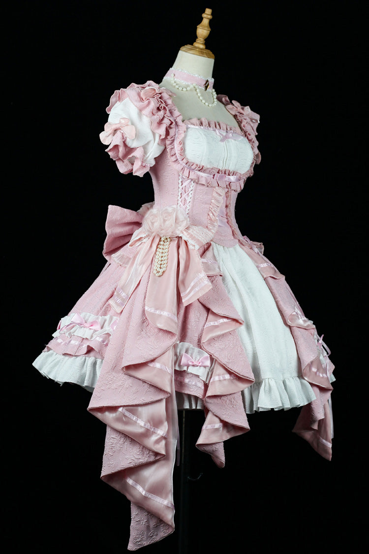 Alternative Fashion Shirt - Spring Overture, 4 Colors, Square Collar, Ruffled, Sweet Style - additional product view 2