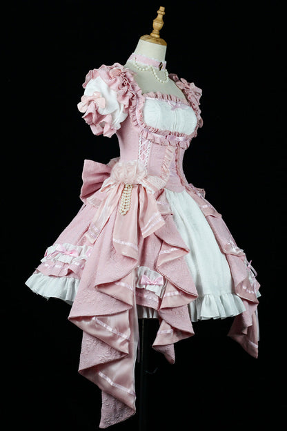 Alternative Fashion Shirt - Spring Overture, 4 Colors, Square Collar, Ruffled, Sweet Style - additional product view 2
