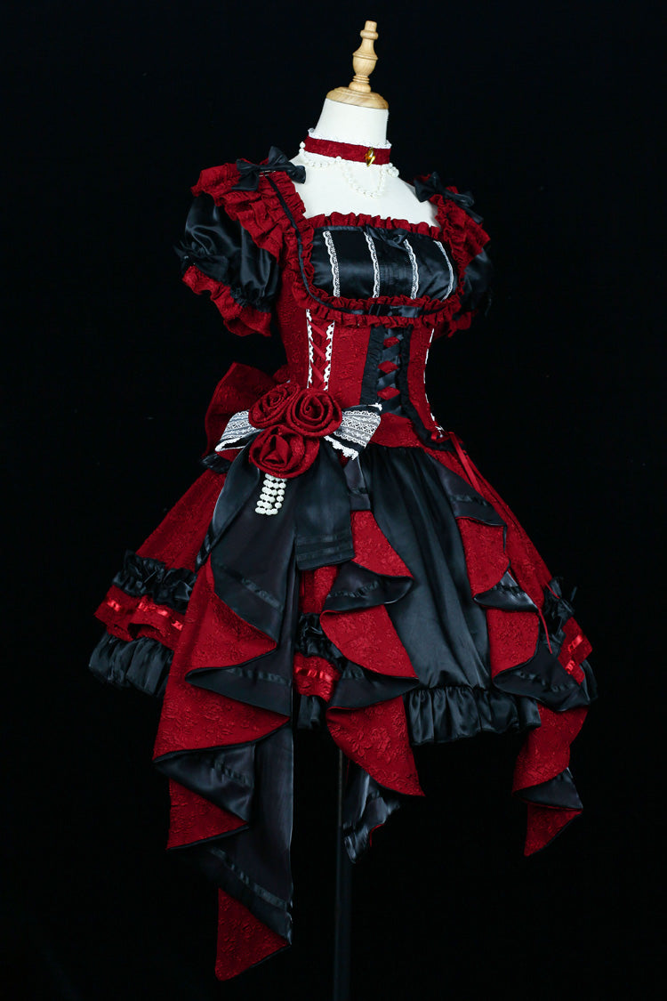 Alternative Fashion Shirt - Spring Overture, 4 Colors, Square Collar, Ruffled, Sweet Style - additional product view 8
