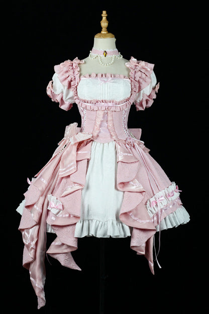 Alternative Fashion Shirt - Spring Overture, 4 Colors, Square Collar, Ruffled, Sweet Style - main product image