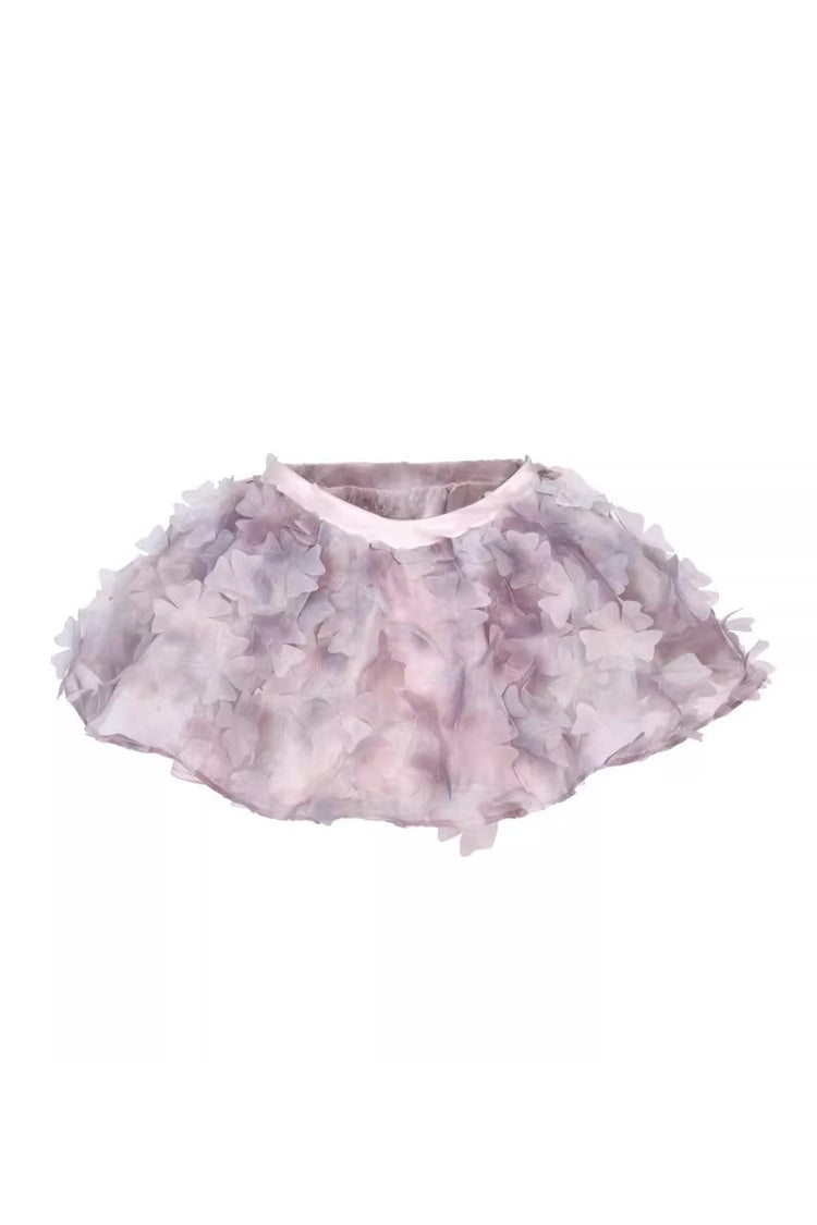 Alternative Fashion Shorts - Moonlight Beast Spirit, Multi-Color, Pleated, Sweet Style - additional product view 4