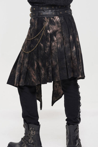 Alternative Outfit Belt - Bronze, Men's Style, Gothic Style - Alternative Styling Detail - additional product view 2