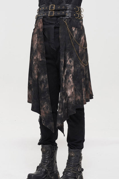 Alternative Outfit Belt - Bronze, Men's Style, Gothic Style - Alternative Styling Detail - additional product view 3