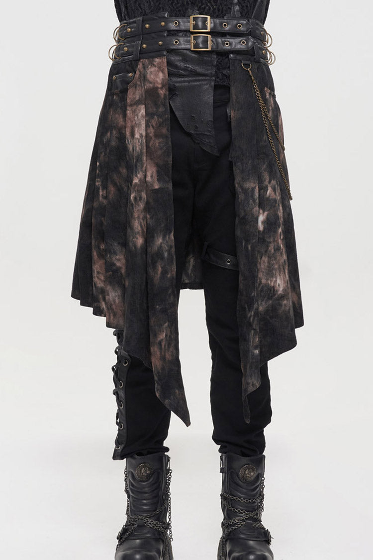 Alternative Outfit Belt - Bronze, Men's Style, Gothic Style - Alternative Styling Detail - additional product view 4