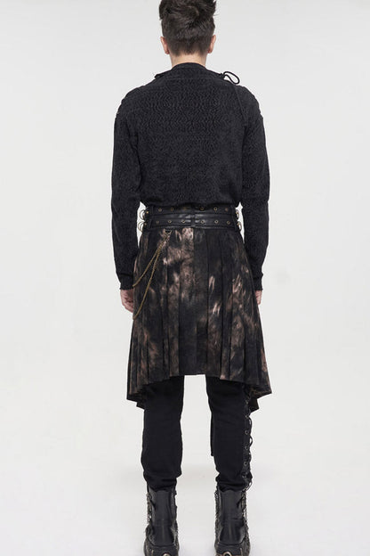 Alternative Outfit Belt - Bronze, Men's Style, Gothic Style - Alternative Styling Detail - additional product view 12