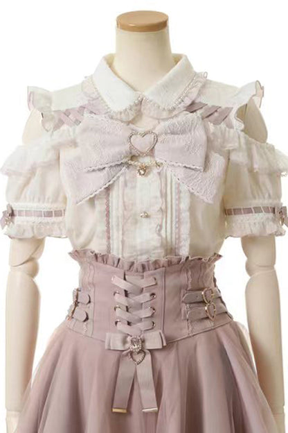 Alternative Outfit Belt - Japanese High Waisted, 3 Colors, Plaid, Buckle Detail - additional product view 4