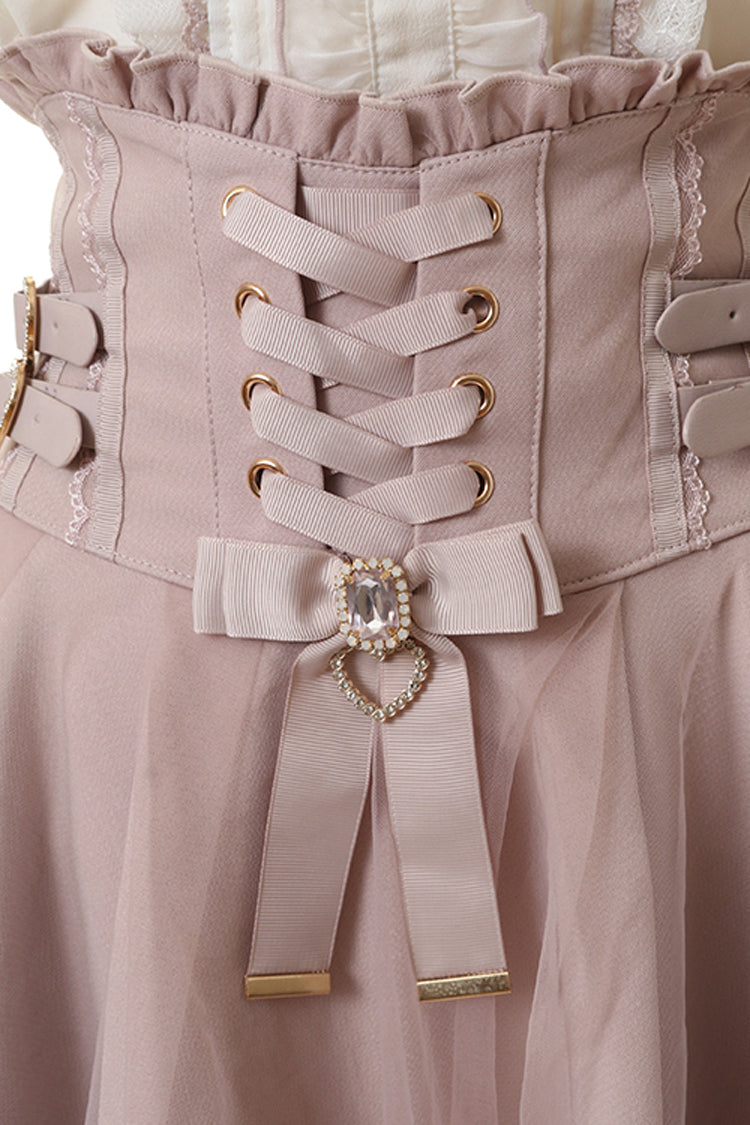 Alternative Outfit Belt - Japanese High Waisted, 3 Colors, Plaid, Buckle Detail - additional product view 7