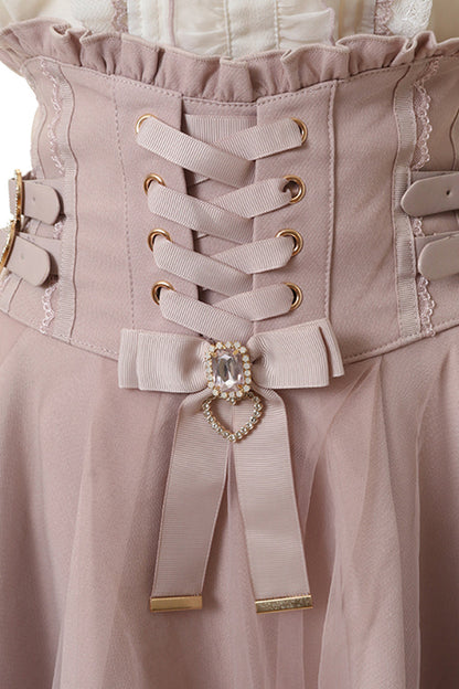 Alternative Outfit Belt - Japanese High Waisted, 3 Colors, Plaid, Buckle Detail - additional product view 7