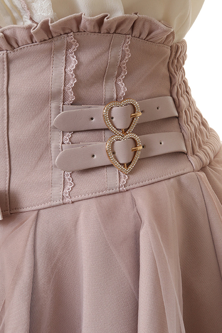 Alternative Outfit Belt - Japanese High Waisted, 3 Colors, Plaid, Buckle Detail - additional product view 8