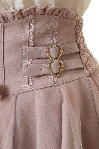 Alternative Outfit Belt - Japanese High Waisted, 3 Colors, Plaid, Buckle Detail - additional product view 8