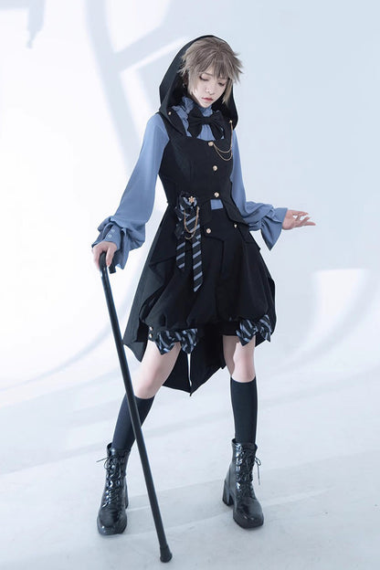 Black Narrative Maxim Ouji Fashion Gothic Lolita Shorts