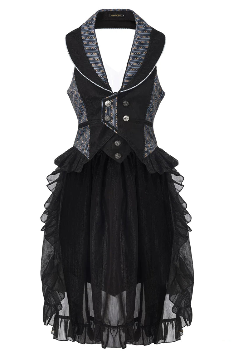 [The Rabbit’s Invitation] Long Sleeves Ruffled Classic Vintage Elegant Prince Palace Ouji Lolita Set