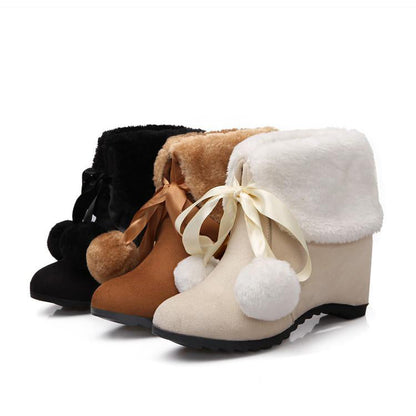 Cute Loli Furball Sweet Lolita Boots 3 Colors