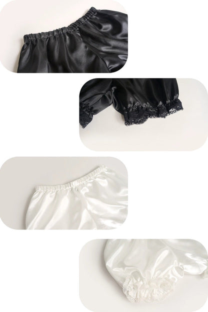 Sweet Ruffle Lace Anti-Exposure Safety Lolita Short Bloomers 2 Colors
