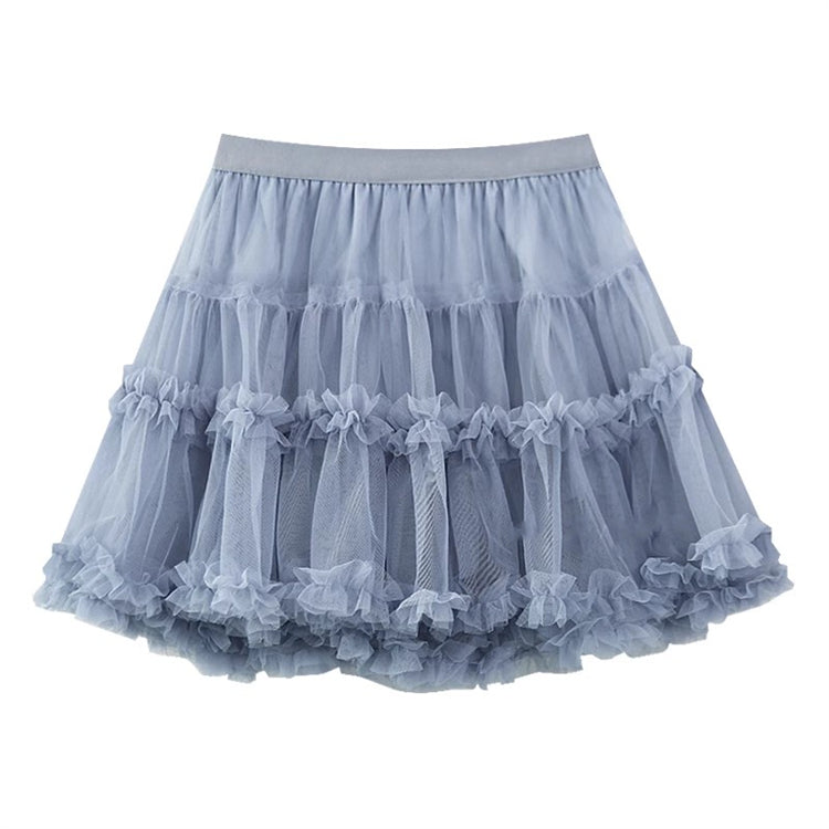 Sweet High Waisted Ruffle Princess Lolita Petticoat 7 Colors