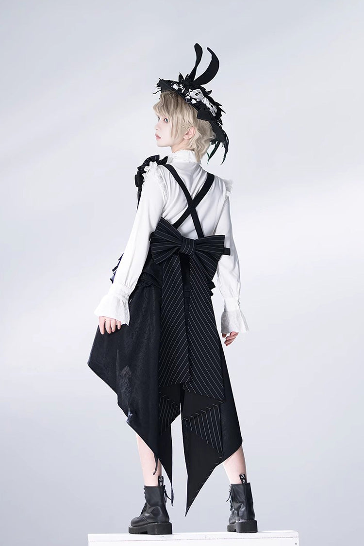 Black Rabbit Theater Jacquard Version Ouji Lolita Brooch