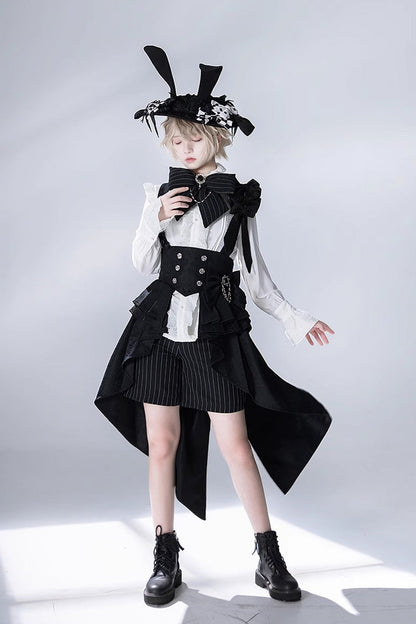 Black Rabbit Theater Jacquard Version Ouji Lolita Brooch