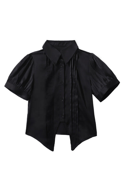Black [Deep Music] Long Sleeves Gothic Elegant Ouji Lolita Four-piece Set