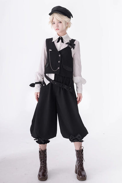 Classic Ouji Shirt - Secret Morning Paper, White, Long Sleeves - additional product view 7
