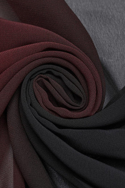 Translucent Loose Ruffle Braided Rope Belt Womens Elegant Gothic Shawl 3 Colors