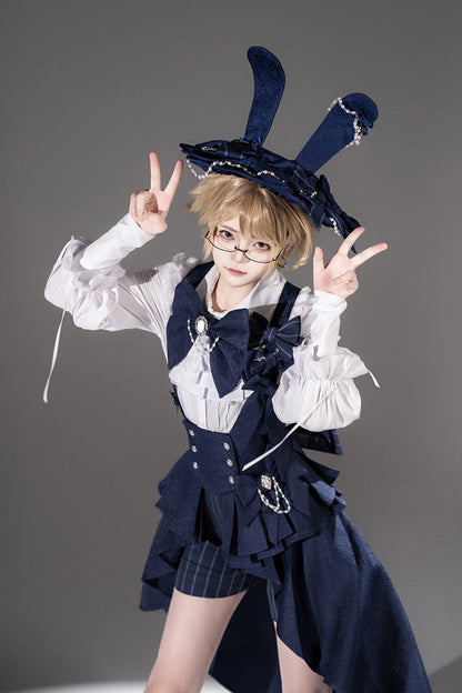 Blue Rabbit Theater Jacquard Version Sweet Prince Cool Ouji Lolita Girdle