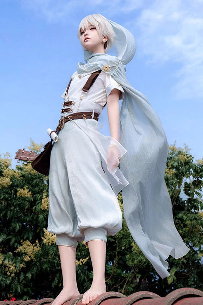 [Galaxy Adventures] Short Sleeves Elegant Prince Handsome Ouji Lolita Full Set