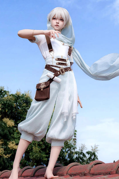[Galaxy Adventures] Short Sleeves Elegant Prince Handsome Ouji Lolita Full Set