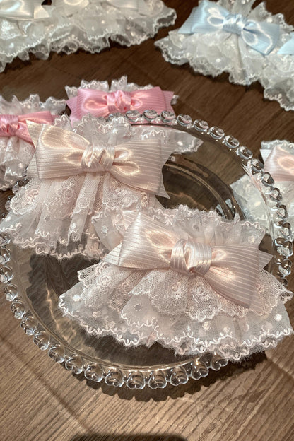 Multi-Color Strawberry Angel Cherry Blossom Tree Bowknot Lace Sweet Lolita Hand Sleeves 9 Colors