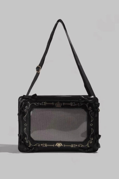 Picture Frame Transparent Sweet Princess Lolita Shoulder Itabag 2 Colors