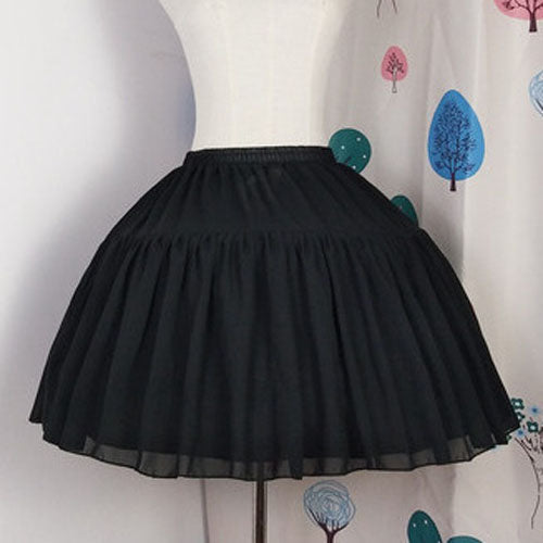 Daily Fishbone Chiffon Lolita Petticoat