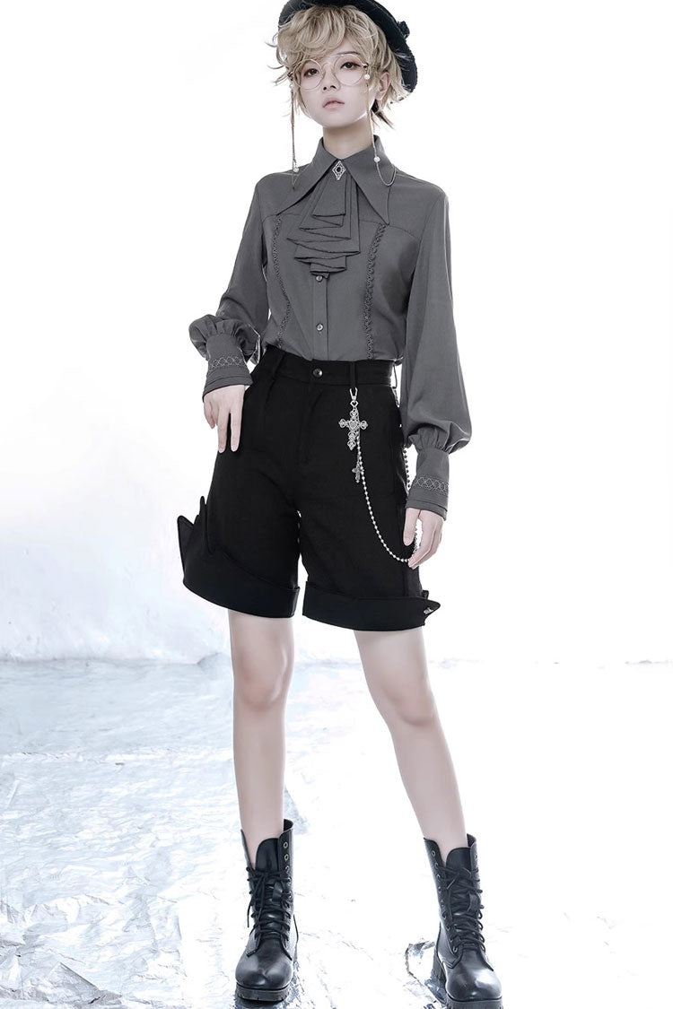 Medieval Lamb Long Sleeve Ouji Fashion Lolita Shirt 3 Colors