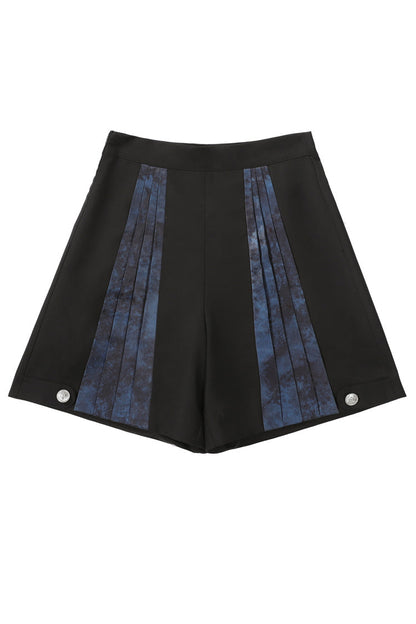 Black [Deep Music] Short Sleeves Gothic Elegant Ouji Lolita Four-piece Set