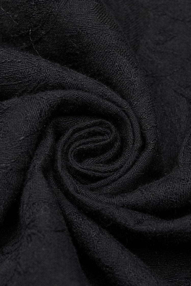 Gothic Lolita Blouse - 2 Colors, Puff Sleeves, Men's Style, Embroidered - additional product view 15